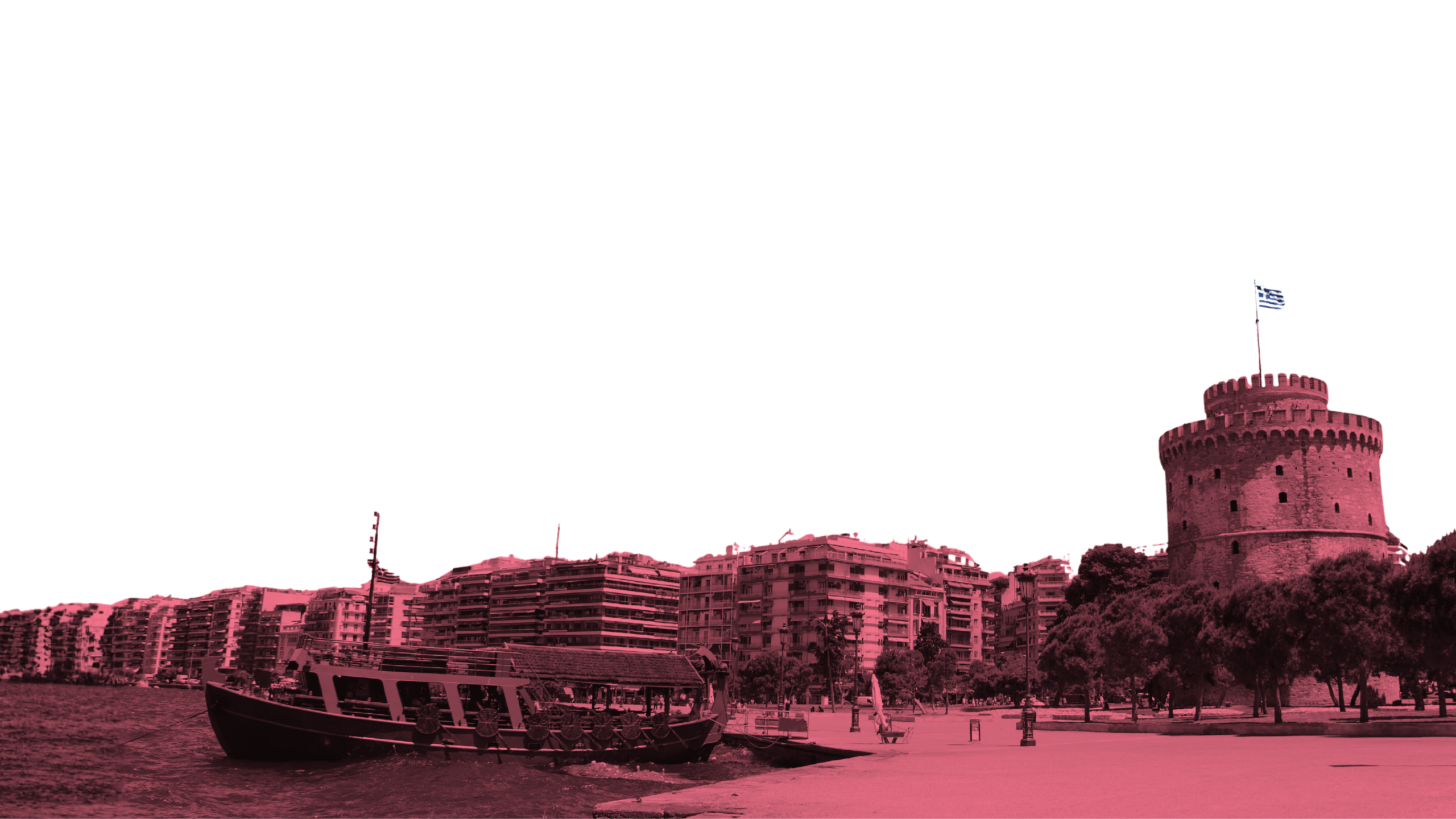 Cityscape of Thessaloniki, Greece